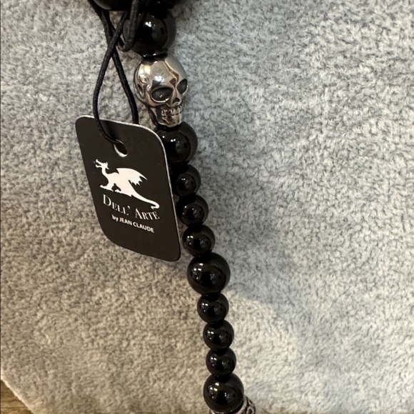 Jean Claude Black Beaded Necklace - Picture 4 of 8
